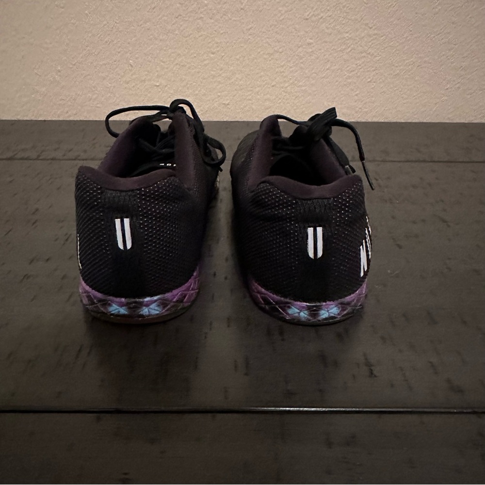 NoBull Men’s Black and Floral Trainers - Picture 5 of 7